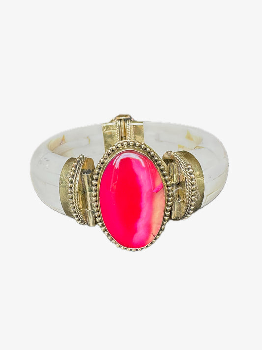 Signature Grayson Bangle Bracelet - Cerise