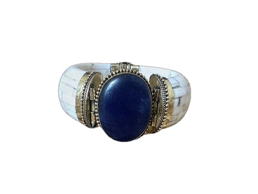 Signature Grayson Bangle Bracelet - Indigo