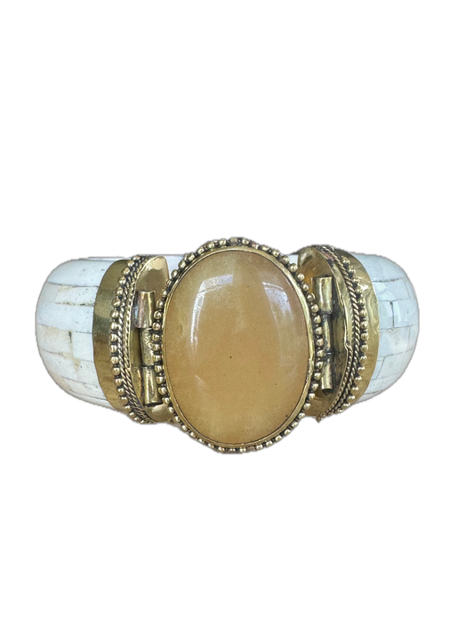 Signature Grayson Bangle Bracelet -  Honey