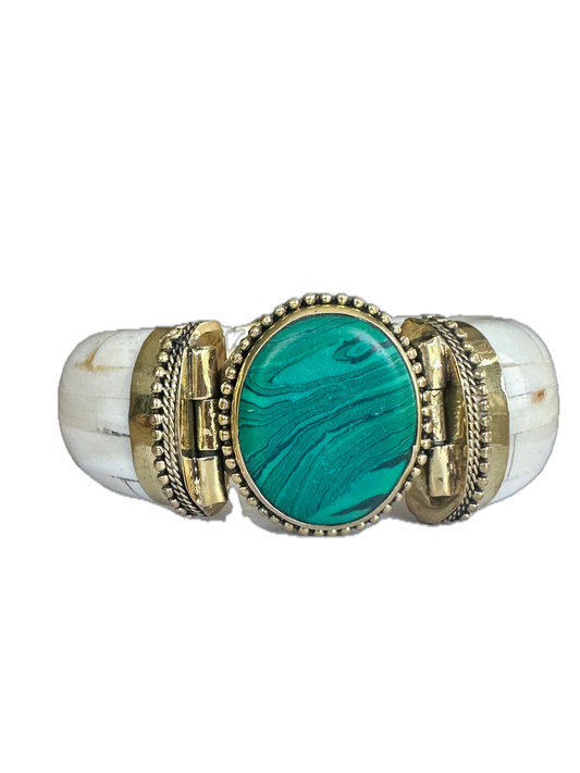 Signature Grayson Bangle Bracelet -  Seafoam