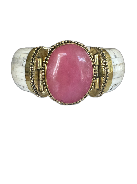 Signature Grayson Bangle Bracelet -  Rose