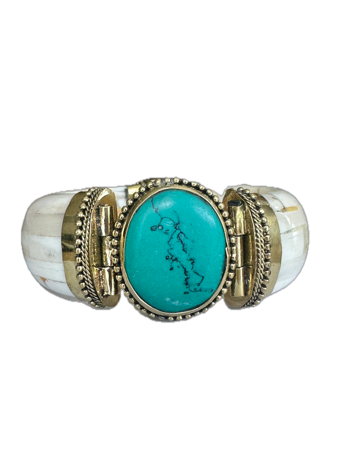 Signature Grayson Bangle Bracelet -  Aqua