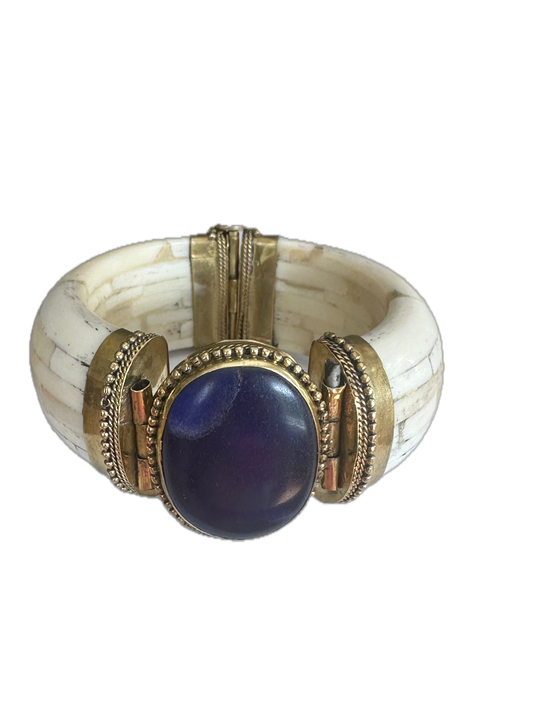 Signature Grayson Bangle Bracelet - Indigo